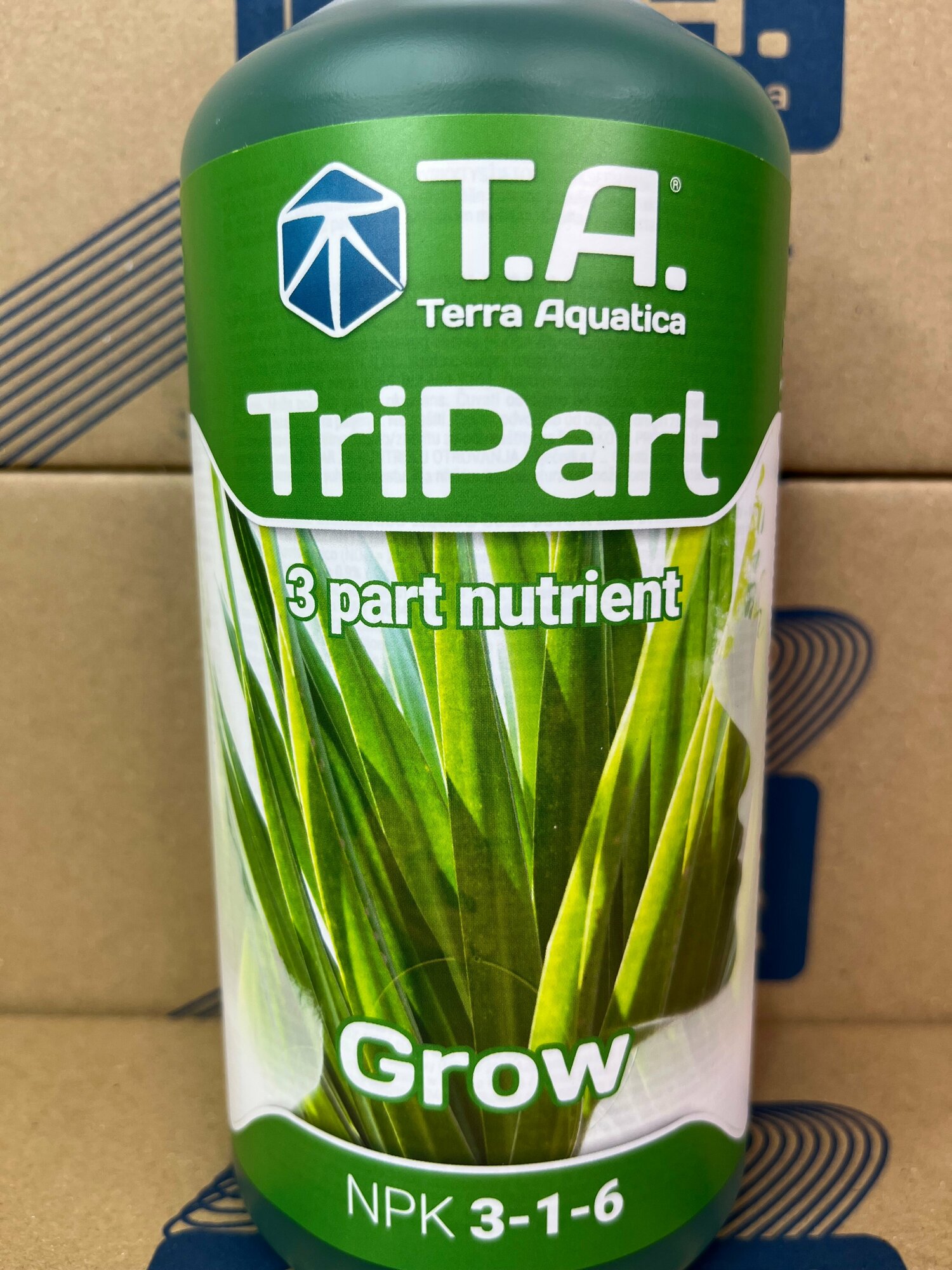 Удобрение TriPart Grow Terra Aquatica (Flora Gro GHE) 1 л EU - фотография № 2
