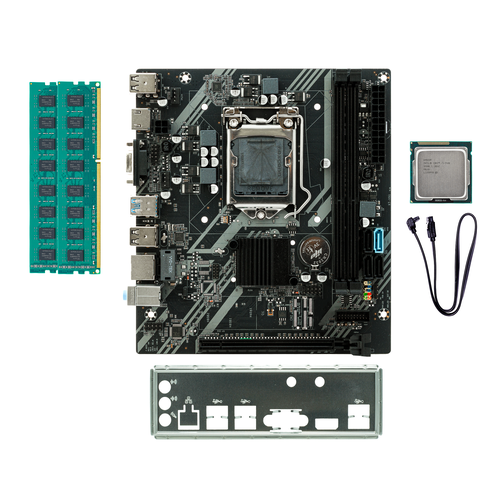 Материнская плата H61 LGA 1155 Intel Core i5-2400 DDR3-16 GB 914900₽