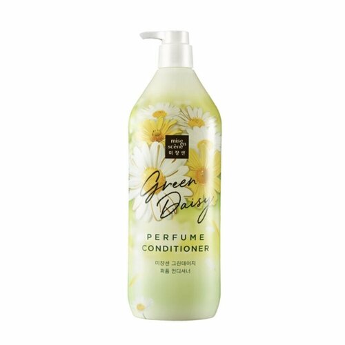 MISE EN SCENE GREEN DAISY PERFUME CONDITIONER Парфюмированный кондиционер для волос с экстрактом зелёной маргаритки 1100мл mise en scene green daisy perfume conditioner парфюмированный кондиционер для волос с экстрактом зелёной маргаритки 1100мл