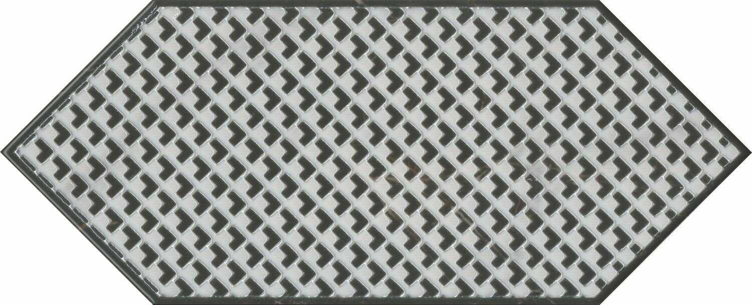 фото HGD/A482/35006 Келуш 3 черно-белый 14х34 керам. декор