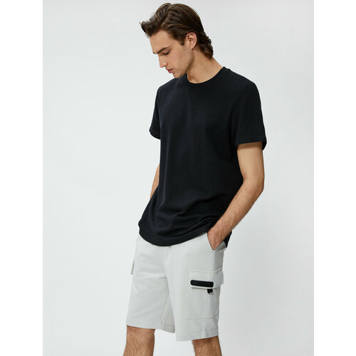 фото Шорты koton, размер 46, серый