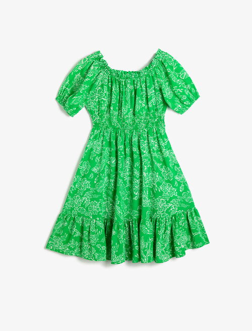 Платье KOTON, размер 110/116, зеленый