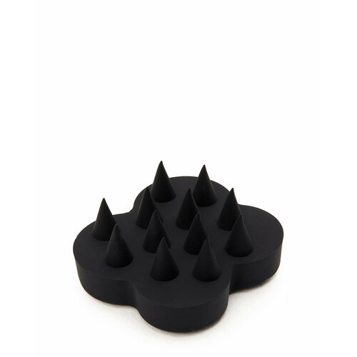 Силиконовый массажер для кожи головы NUSELF, черный