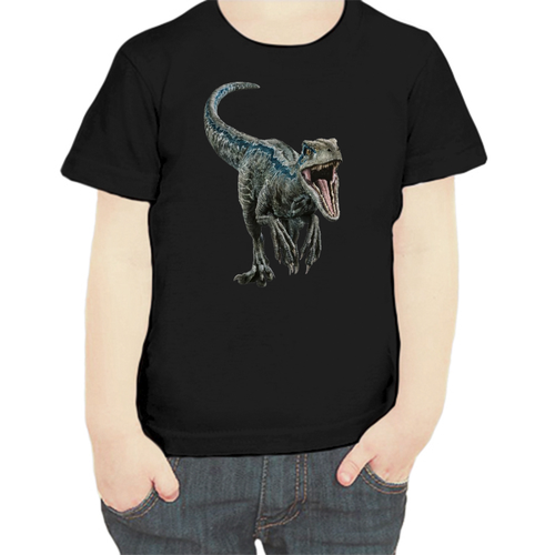 фото Футболка , размер 104, черный нет бренда