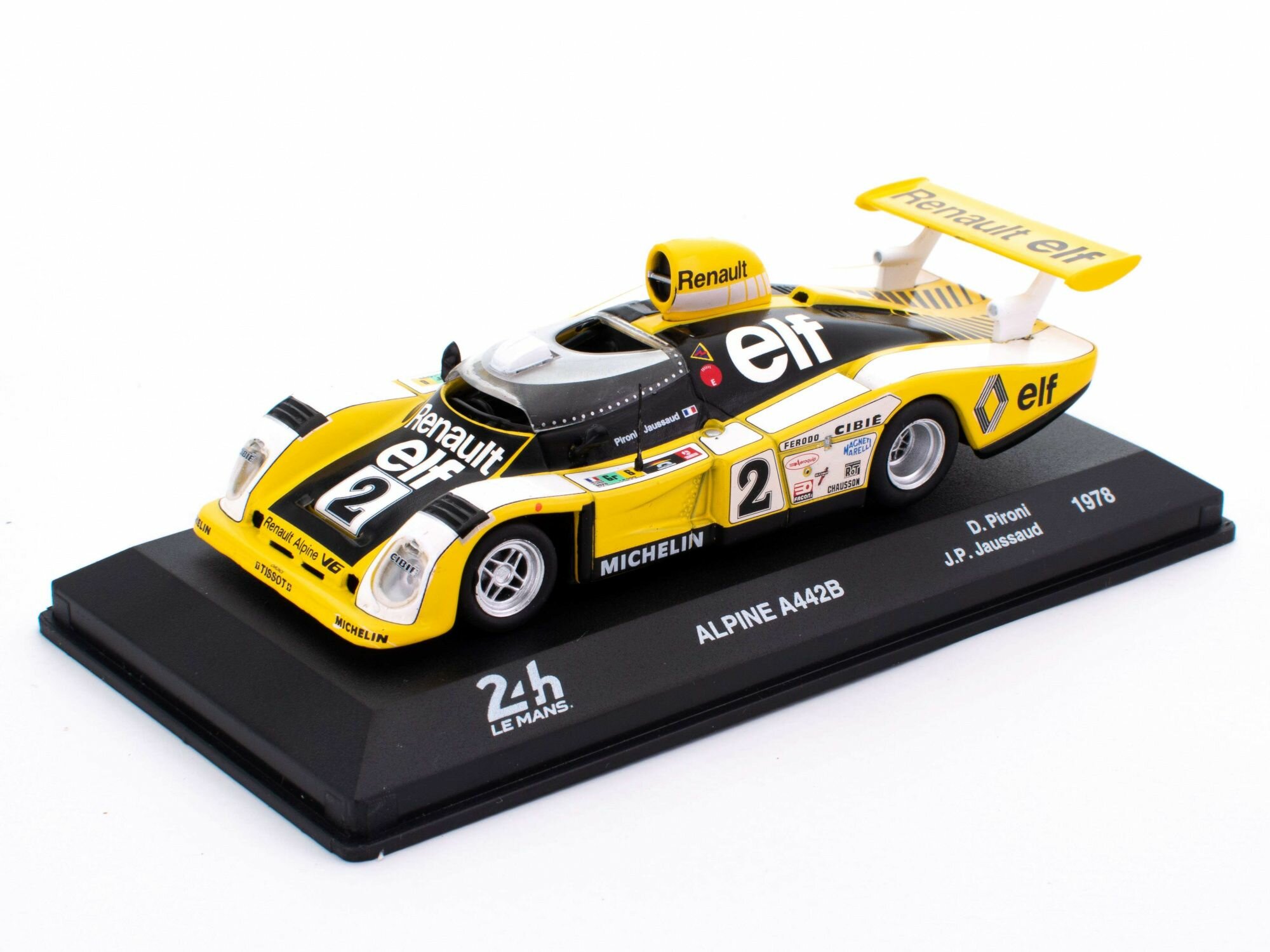 RENAULT-ALPINE A442B #2 "Renault Sport" Winner Le Mans 1978 Pironi - Jaussaud, масштабная модель коллекционная