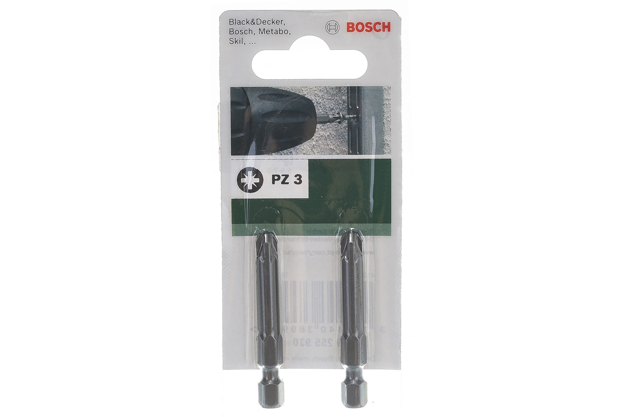 Бита ( PZ 3; 49 мм; 2 шт.) Bosch 2609255930