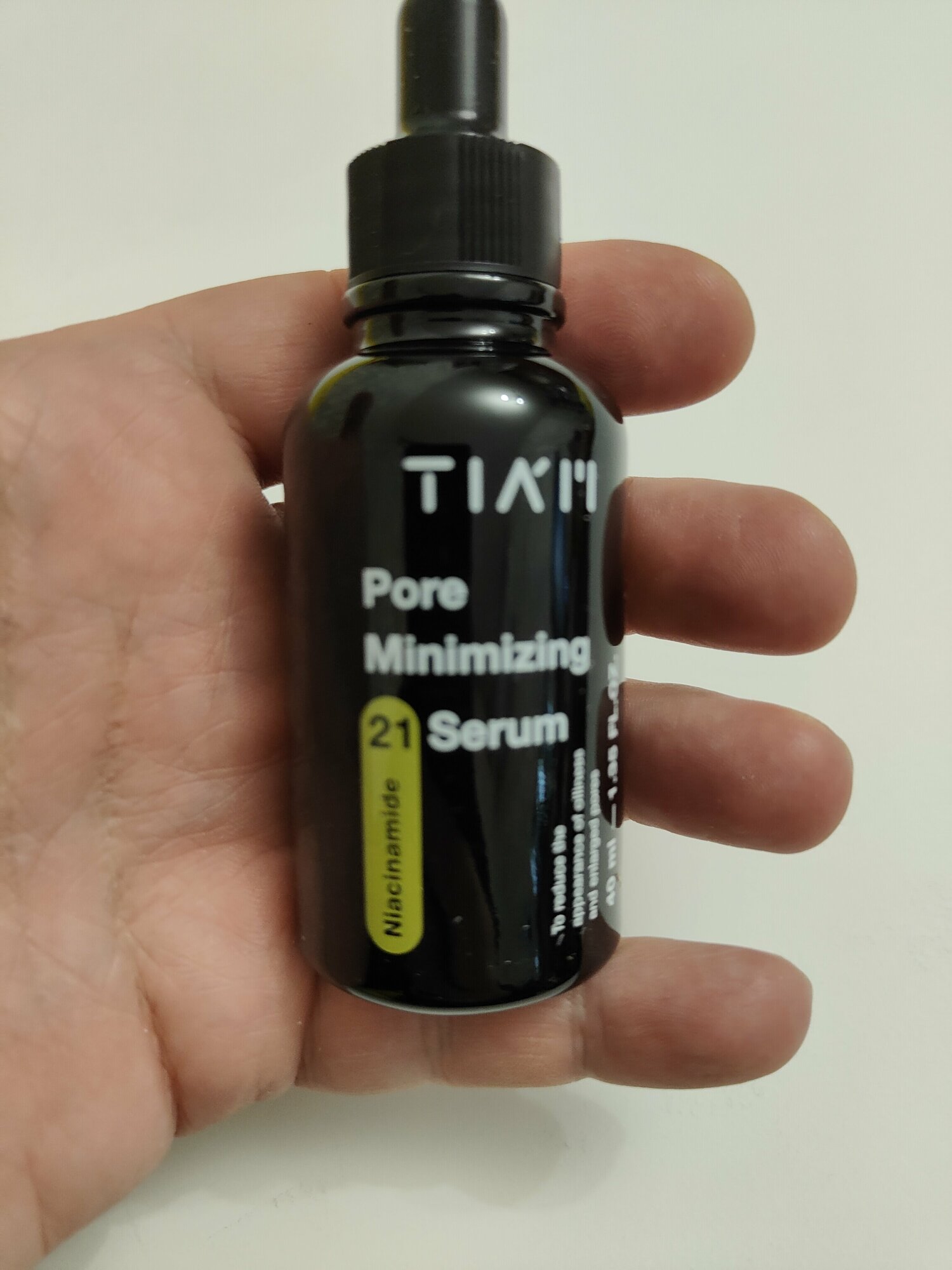 TIAM / Сыворотка для сужения пор против черных точек с 20% ниацинамида и 1% цинка / Pore Minimizing 21 Serum