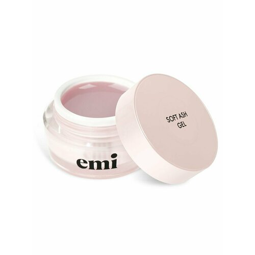 Soft Ash Pink Gel 50г e mi гель для моделирования soft pale pink gel 15 г