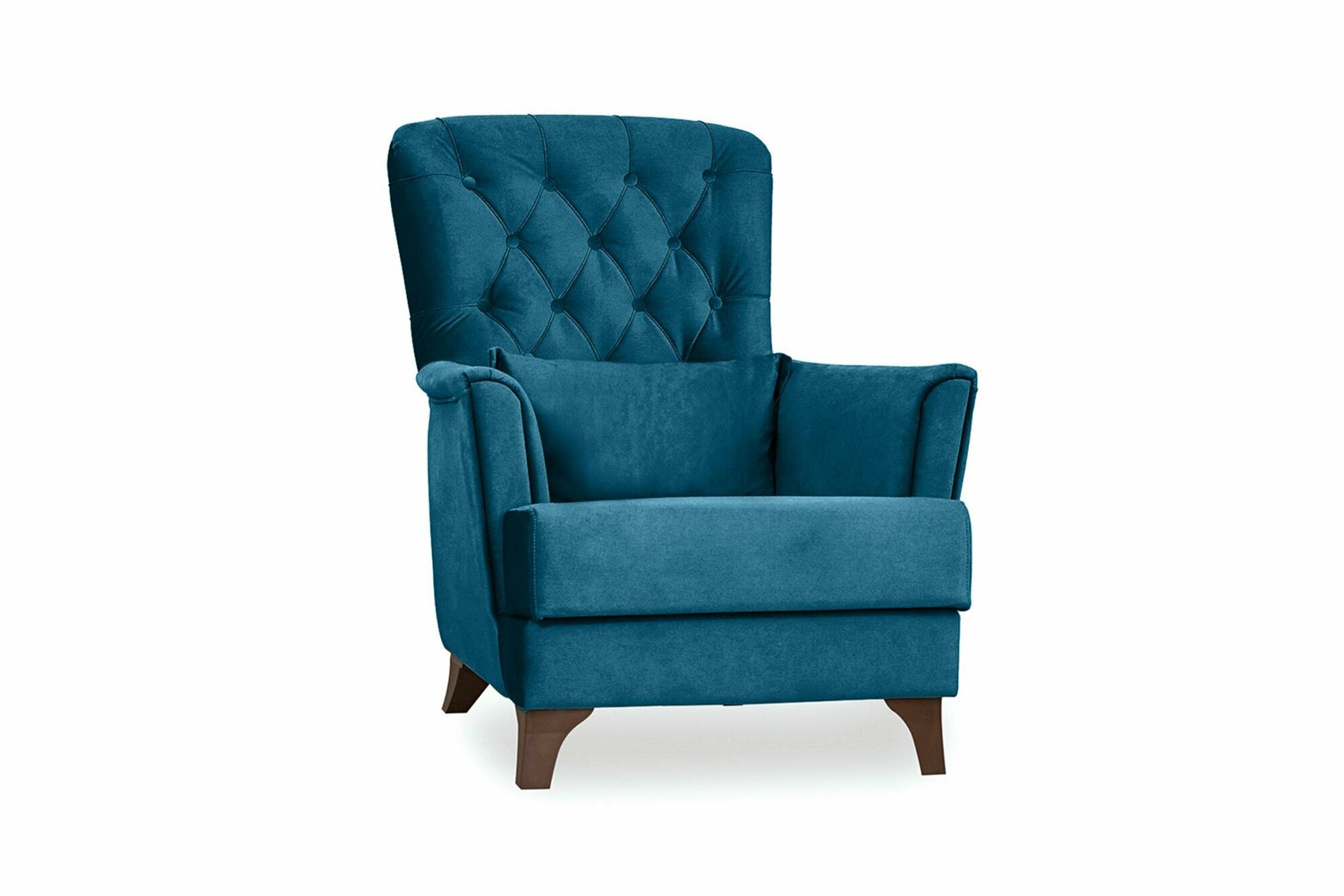 Кресло Нижегородмебель и К Ирис темно-синее 83x82.5x92 см