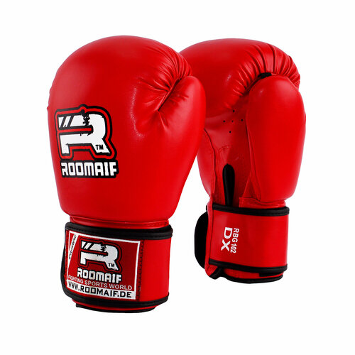 Боксерские перчатки Roomaif Rbg-102 Dx Red размер 10 oz 2490₽