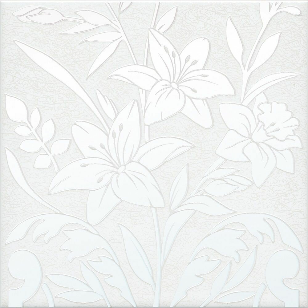 фото HGD/A567/5155 Барберино 3 белый глянцевый 20x20x0,69 керам. декор