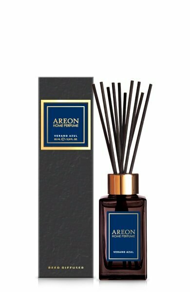 Ароматизатор для дома Areon Sticks Premium (банка, деревянные палочки) Verano Azul 85 мл