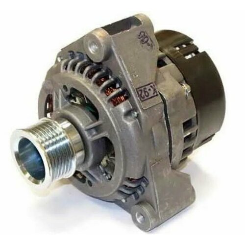 Генератор МАЗ, урал, ЯМЗ-656,658 ЕВРО-3 поликлиновой ремень 28В 80А БАТЭ Оригинал