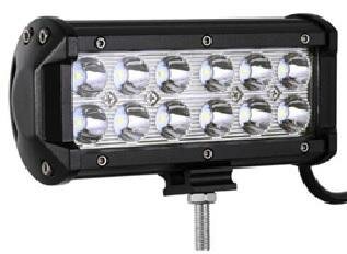 Фара светодиодная балка 36W 167x80x65 дальний 12LED 10-30V (YADA)