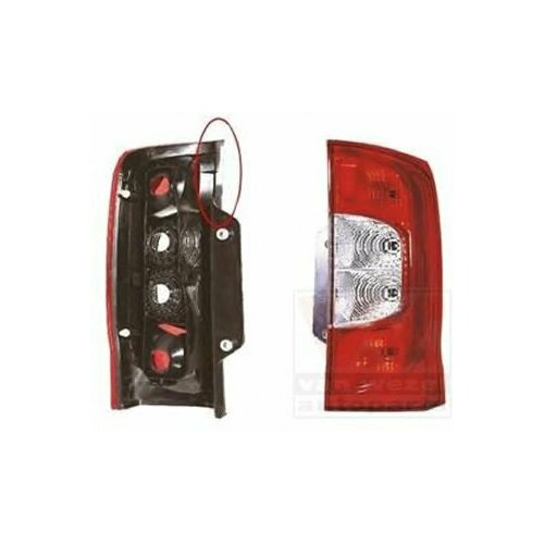 Фонарь задний правый VAN WEZEL 1748932