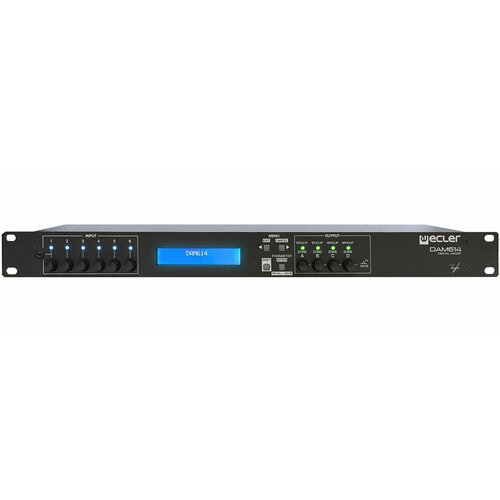 Ecler DAM614- DSP-аудиопроцессор с программируемым микшером