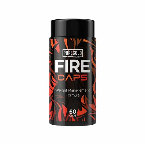 Жиросжигатель Pure Gold Fire, 60 капсул / Спортивное питание для похудения, снижения аппетита, метаболизма / Для взрослых, мужчин и женщин
