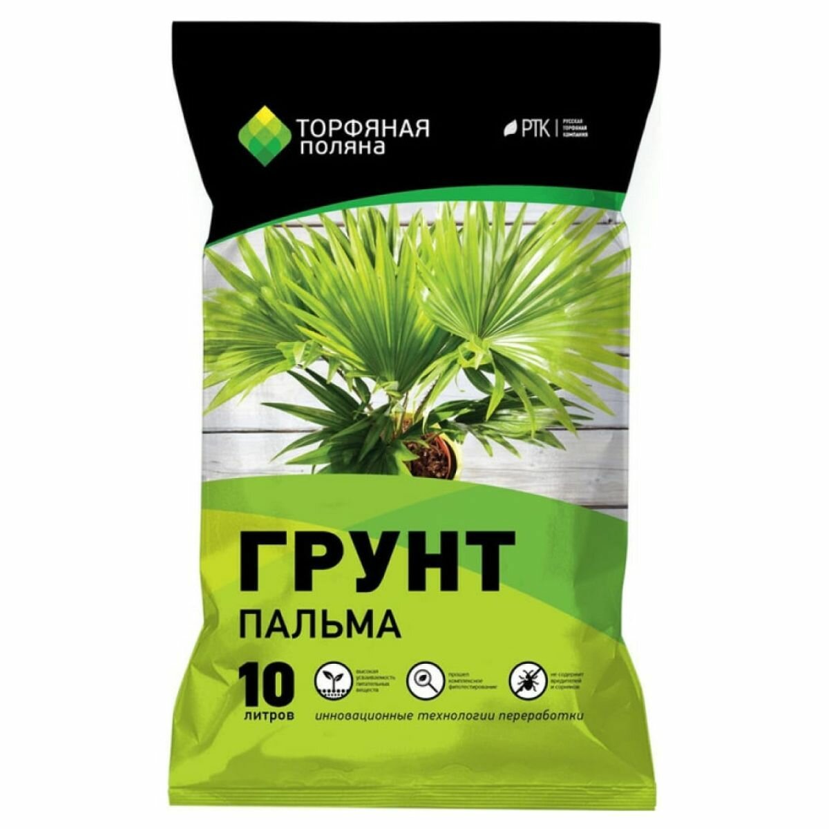 Грунт пальма Торфяная поляна 10л