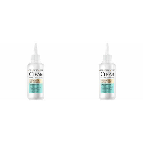 Пилинг для кожи головы Clear derma therapy, легкость от корней, 150 мл, 2 шт