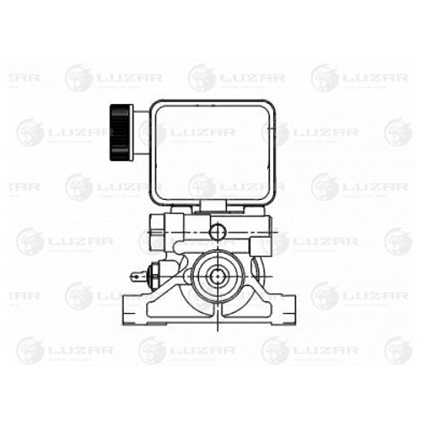 LUZAR LPS2501 насос гидроусилителя Mazda (Мазда) 6 (gg) (02-) / cx-7 (02-) 1.8i / 2.0i / 2.2i / 2.3i (lps 2501)