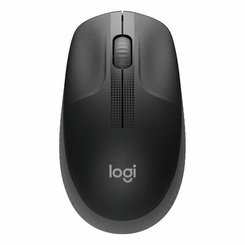 Мышь беспроводная LOGITECH M190 Charcoal (910-005905) мышь беспроводная logitech m190 чёрный usb радиоканал 910 005905