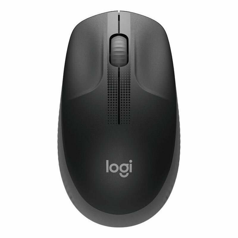 Мышь беспроводная LOGITECH M190 Charcoal (910-005905)