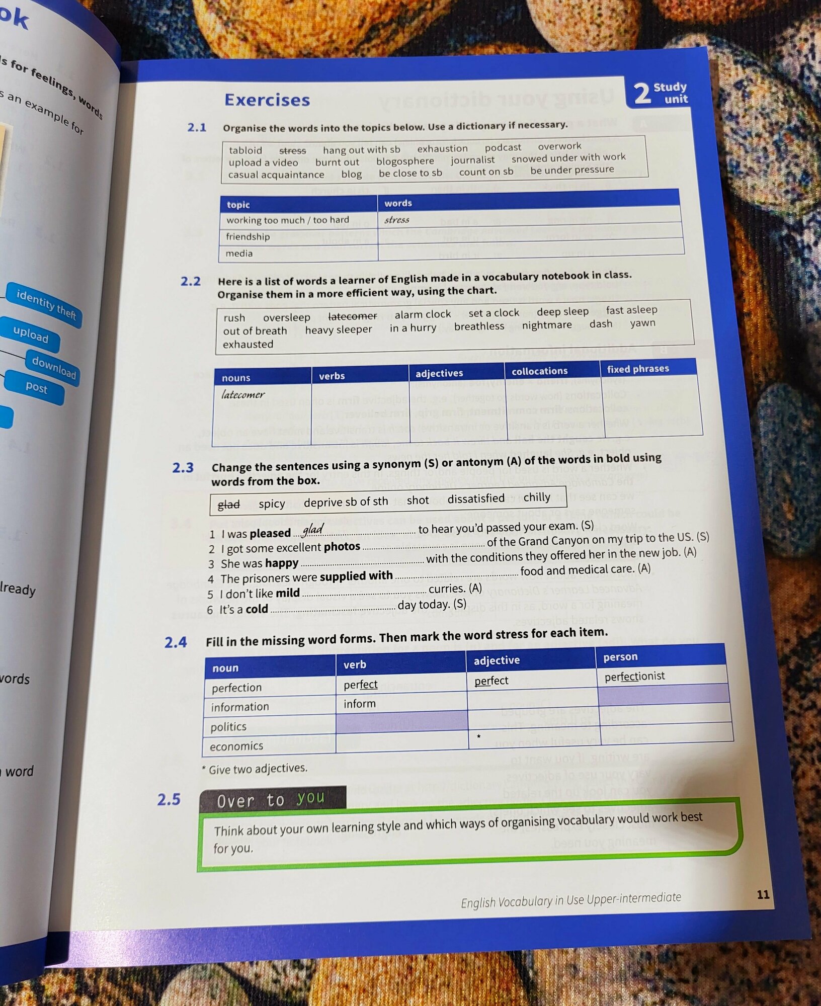 McCarthy Michael,ODell Felicity "English Vocabulary in Use. Upper-Intermediate. Book with Answers" мелованная - фото №18