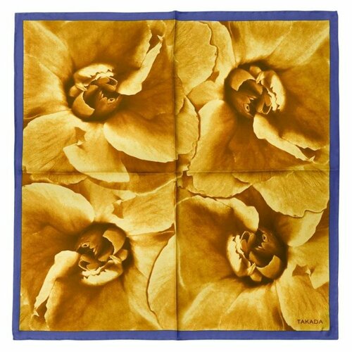 фото Платок kenzo,53х53 см, оранжевый