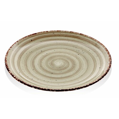 Тарелка десертная Gural Porcselen Avanos Terra, 17 см, коричневая коричневый