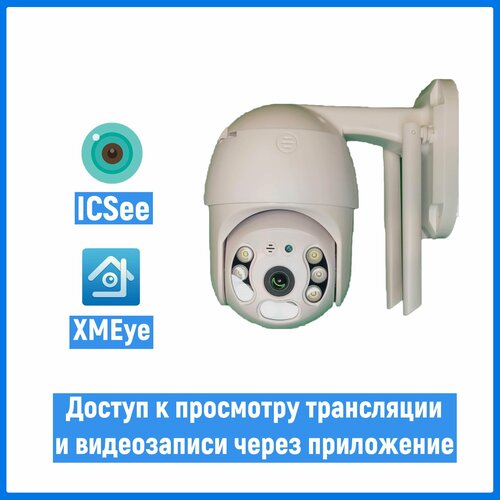 Уличная поворотная камера видеонаблюдения 328500₽