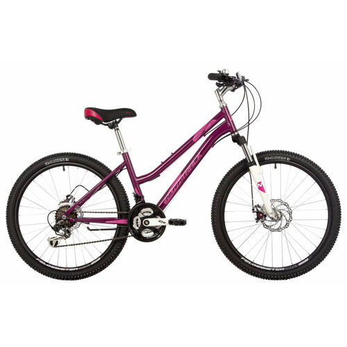 Подростковый велосипед Novatrack Jenny Pro Disc 24 (2023) 14 Бордовый (135-155 см)