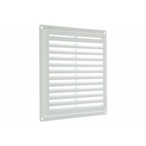 Решётка вентиляционная Ванвент 375х375мм неразъёмная, без сетки