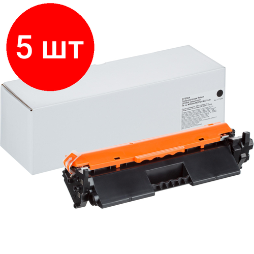 Комплект 5 штук, Тонер-картридж Retech CF230A чер. для HP LJ M203dn/M227dn/M227sdn комплект 5 штук картридж лазерный универсальный profiline cf230a 051 чер для hp canon