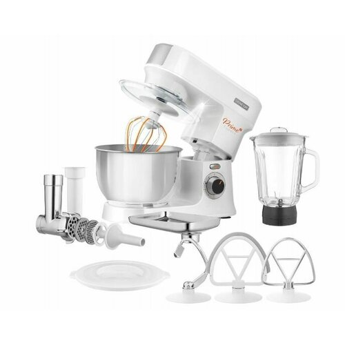 Планетарный кухонный комбайн Sencor Stand Mixer Multifunctional STM 3760WH 1000 Вт белый 2660000₽
