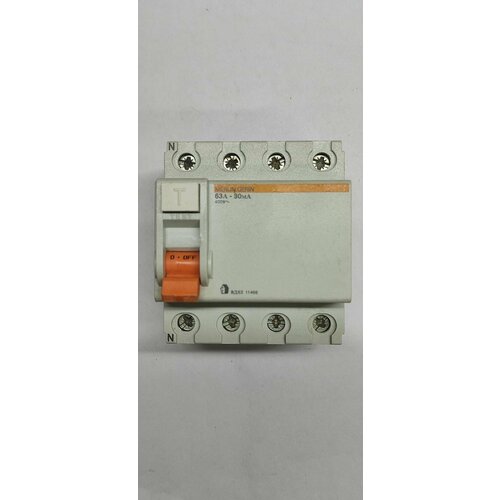 УЗО Schneider Electric Merlin Gerin ВД63 4P, 63А, 30ма, 380В, 4 модул SE 11466я