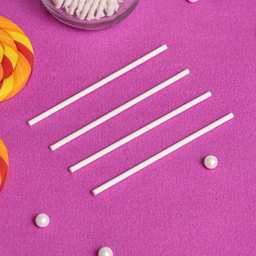 Набор палочек для леденцов Кондимир 03 см длина 10 см 50 шт 307₽