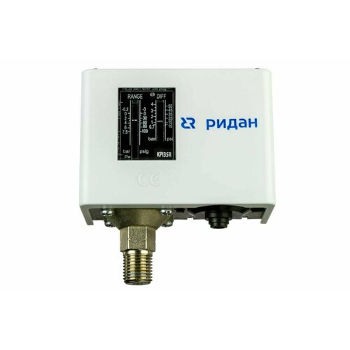 Реле давления Ридан G 1/2 KPI 35R, дифференциал 0,7-4 бар, 060-132466R