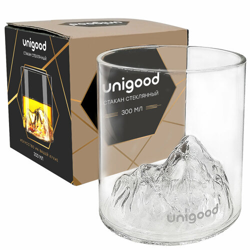 Стакан для виски 300 мл Unigood hm-dg40 690₽