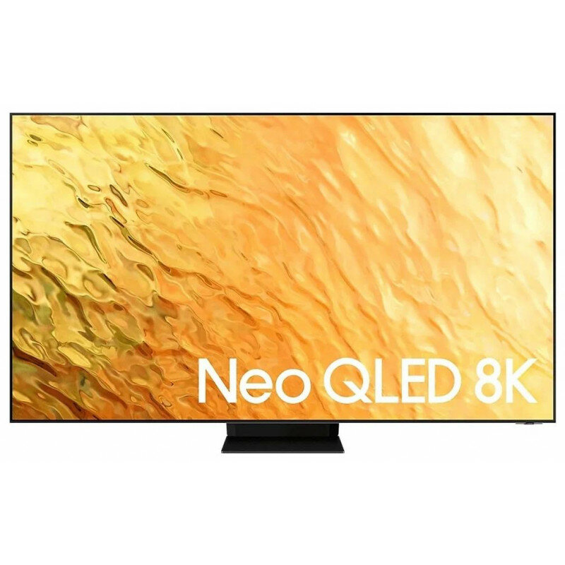 85" Телевизор Samsung QE85QN800BUXCE 2022 HDR, Neo QLED, Quantum Dot, sand black