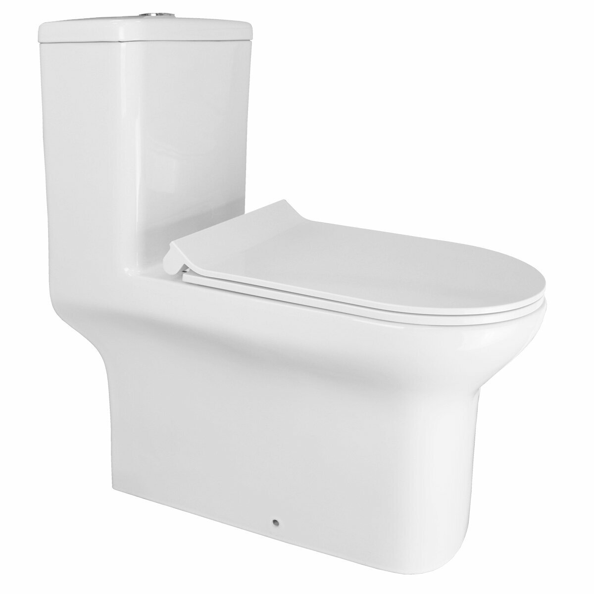 Creo Ceramique ONE 358х720х760 безободковый, в комплекте с быстросъемным сиденьем микролифт (ON0103)