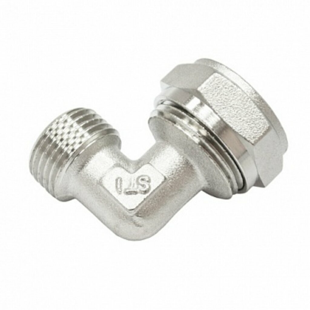 фото Уголок 20х3/4" мм, наружная резьба, STI
