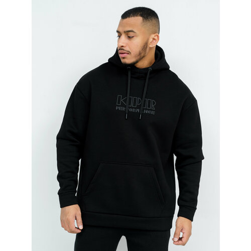 фото Худи kipir, размер xxxl (56), черный