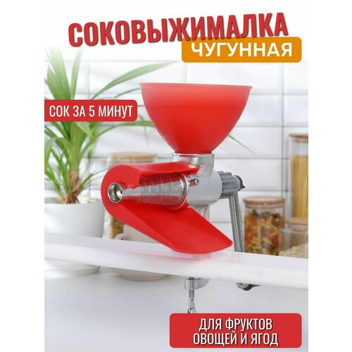 Соковыжималка чугунная ручная для фруктов овощей 416000₽