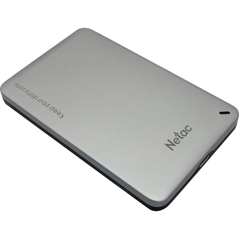 Внешний корпус Netac WH12 для HDD/SSD 2.5 USB 3.0 - Type-C - Type-C Silver NT07WH12-30CC