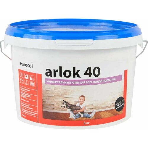 Клей контактный Arlok 40 универсальный 3 кг