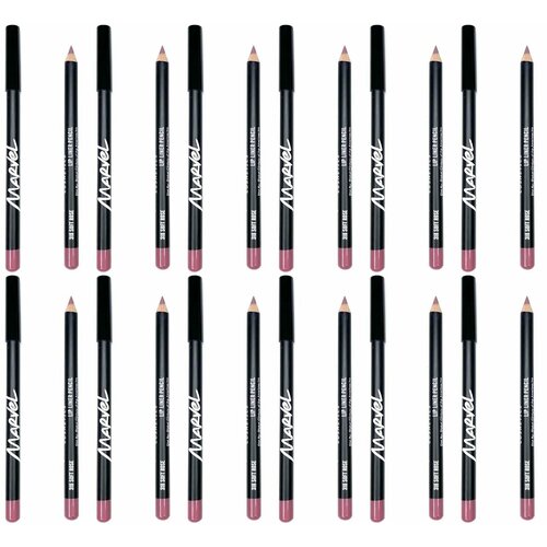 Marvel Cosmetics Карандаш для губ 318 soft rose, 12 шт