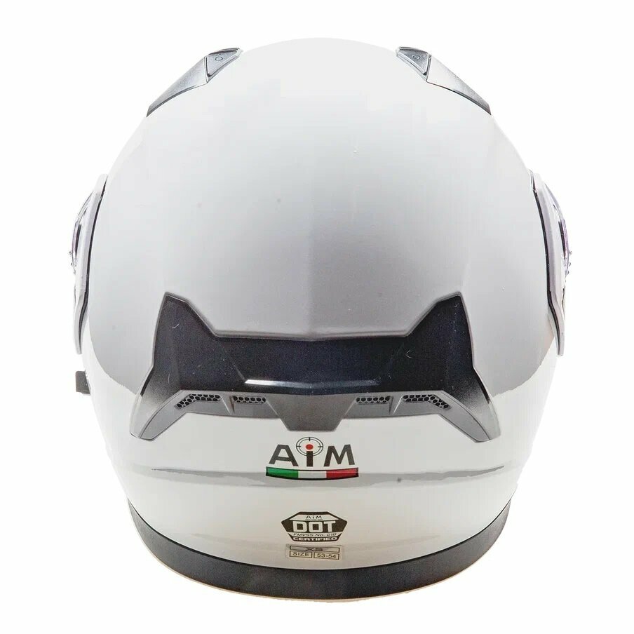 Шлем AiM JK906 White Glossy S — фото 4