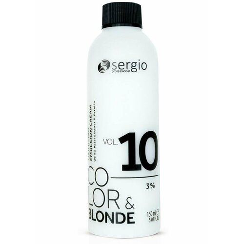 SergioProf Крем-Окислитель Color&Blonde, 10Vol.(3%), 150мл