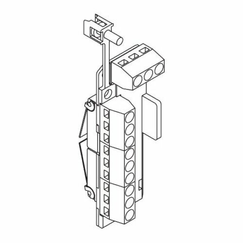 Контакт срабатывания расцепителя защиты AUX-SA T4-T5 1 S51 FOR PR221-222 ABB 1SDA055050R1 aux c t4 t5 т6 3q 1sy 3 контакта состояния контакт срабатывания 250v ac dc abb 1sda054911r1