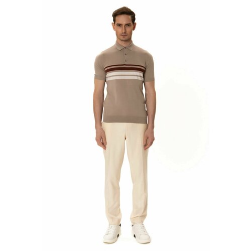 фото Поло mastersuit, размер 48, бежевый